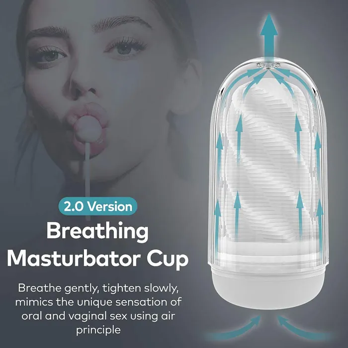 JazzToy Male Sex Toys Breathable Masturbator Cup