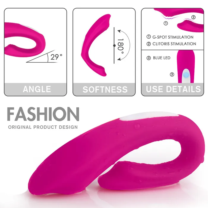 JazzToy Vibrators Couples Vibrator Clitoral and GSpot Vibrator