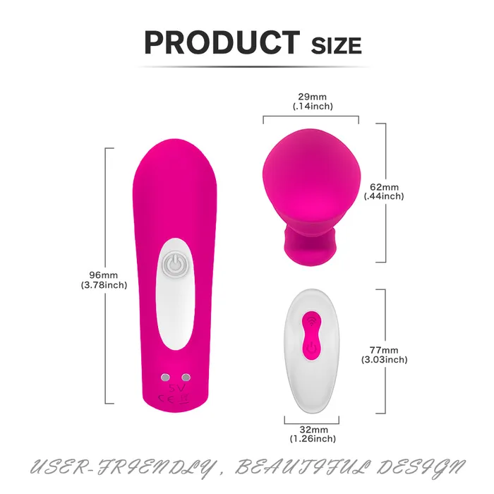 JazzToy Vibrators Couples Vibrator Clitoral and GSpot Vibrator