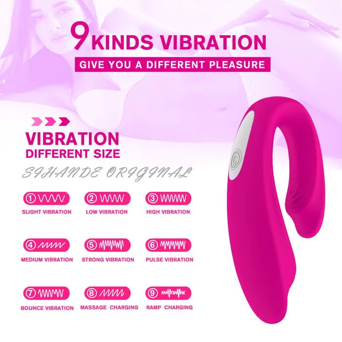 JazzToy Vibrators Couples Vibrator Clitoral and GSpot Vibrator