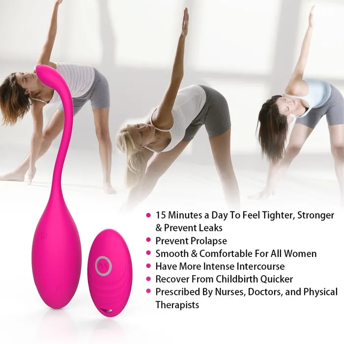 Kegel Exercise Vaginal Ball Remote Control Bullet Vibrator Lusty Age Female Sex Toys