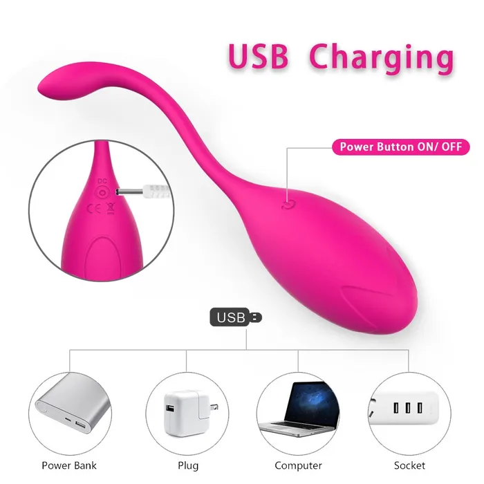 Kegel Exercise Vaginal Ball Remote Control Bullet Vibrator Lusty Age Female Sex Toys