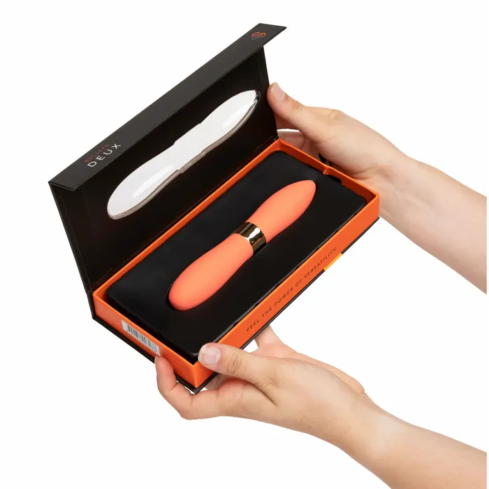 Nu Sensuelle Sensuelle Double Ended Deux Bullet Coral Female Sex Toys