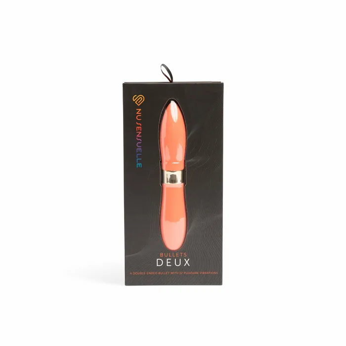 Nu Sensuelle Sensuelle Double Ended Deux Bullet Coral Female Sex Toys