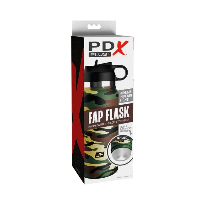 PDX Brands Male Sex Toys PDX Plus Fap Flask Discreet Water Bottle Stroker Frosted Camo PDX Brands Male Sex Toys PDX Plus Fap Flask Discreet Water Bottle Stroker Frosted Camo