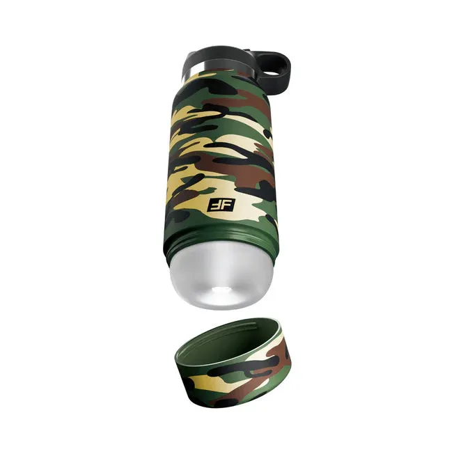 PDX Brands Male Sex Toys PDX Plus Fap Flask Discreet Water Bottle Stroker Frosted Camo