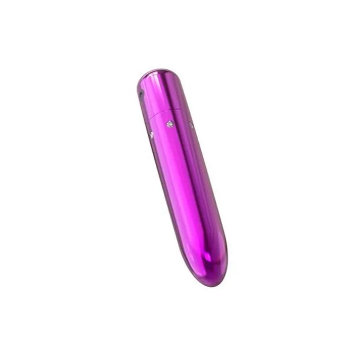 PowerBullet Vibrators Pretty Point 4in Power Bullet Purple Purple