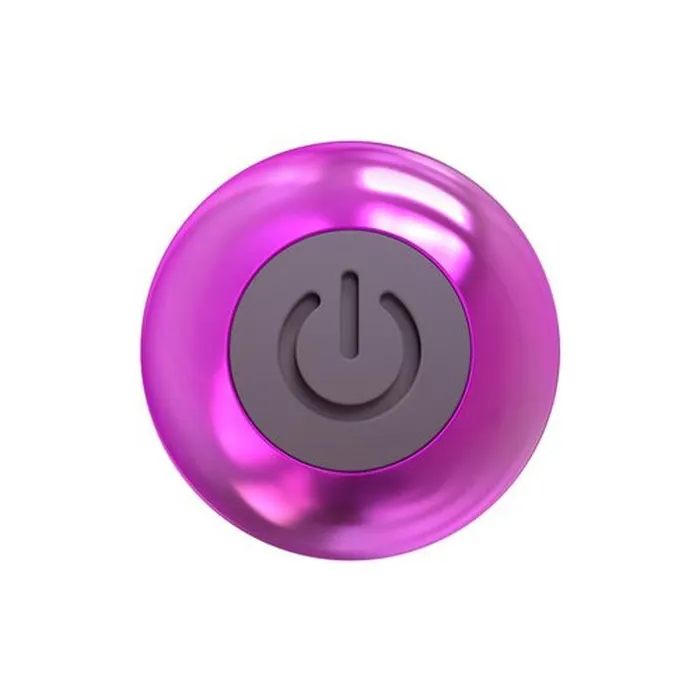 PowerBullet Vibrators Pretty Point 4in Power Bullet Purple Purple