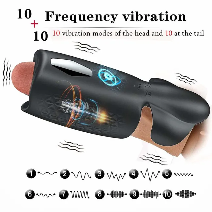 Powerful Electric Male Masturbator Cup for Men JazzToy Male Sex Toys