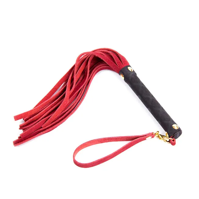 Restraints Plesur Plesur Mini Leather Flogger All Colors
