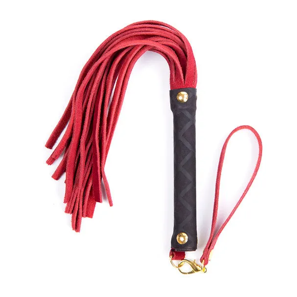 Restraints Plesur Plesur Mini Leather Flogger All Colors