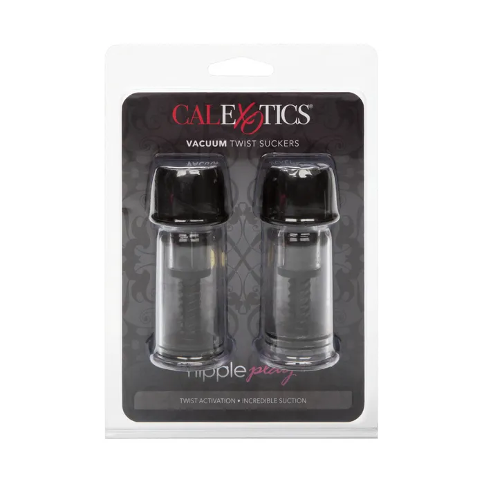 SASS Anal Nipple Play VACUUM TWIST SUCKERS Black