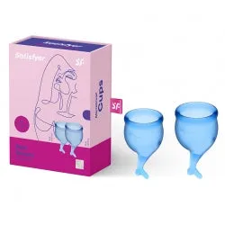SATISFYER Vibrators SATISFYER FEEL SECURE MENSTRUAL CUP