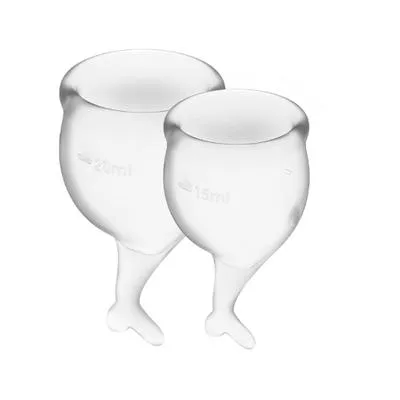 SATISFYER Vibrators SATISFYER FEEL SECURE MENSTRUAL CUP
