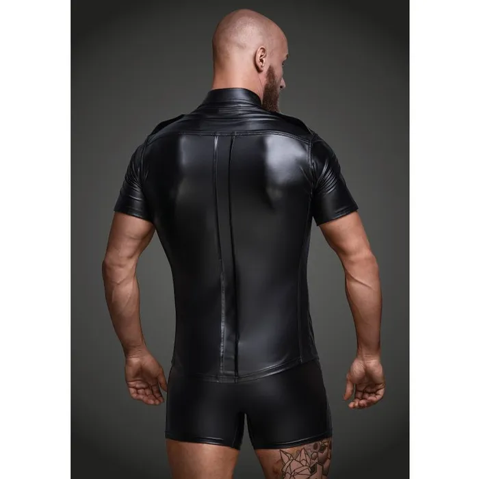 Sexy And Elegant Shirt With Front Pockets Medium Black Noir Anal Sexy And Elegant Shirt With Front Pockets Medium Black Noir Anal
