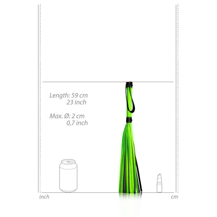 SHOTS Female Sex Toys OUCH GLOW IN THE DARK FLOGGER SHOTS Female Sex Toys OUCH GLOW IN THE DARK FLOGGER