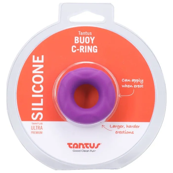 Tantus Buoy CRing Small Lilac Purple Vibrators