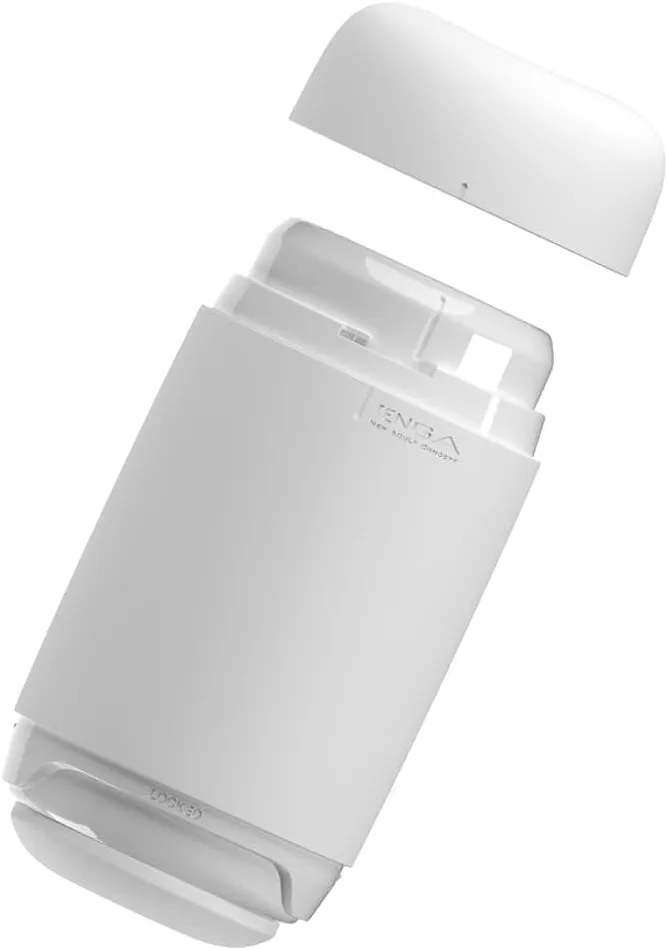 TENGA Vibrators TENGA PUFFY SUGAR WHITE