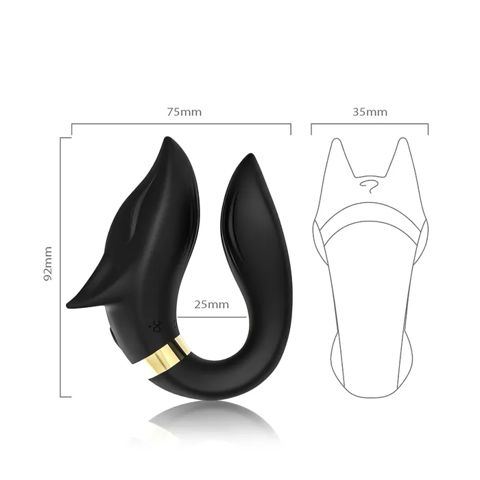 Vibrators Foxy Couples Vibrator Your Pleasure Toys