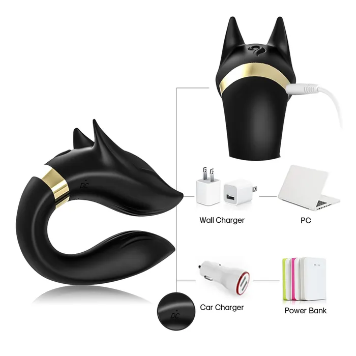 Vibrators Foxy Couples Vibrator Your Pleasure Toys