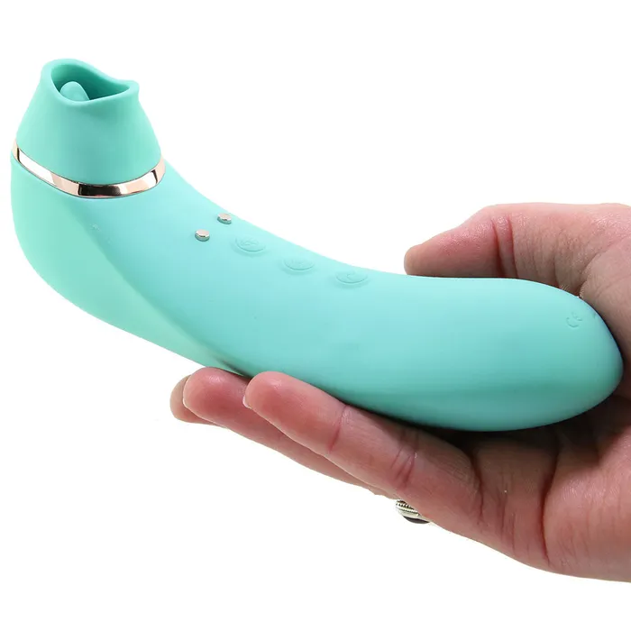 Vibrators Nu Sensuelle Trinitii 3in1 Suction Vibe Novel Creations