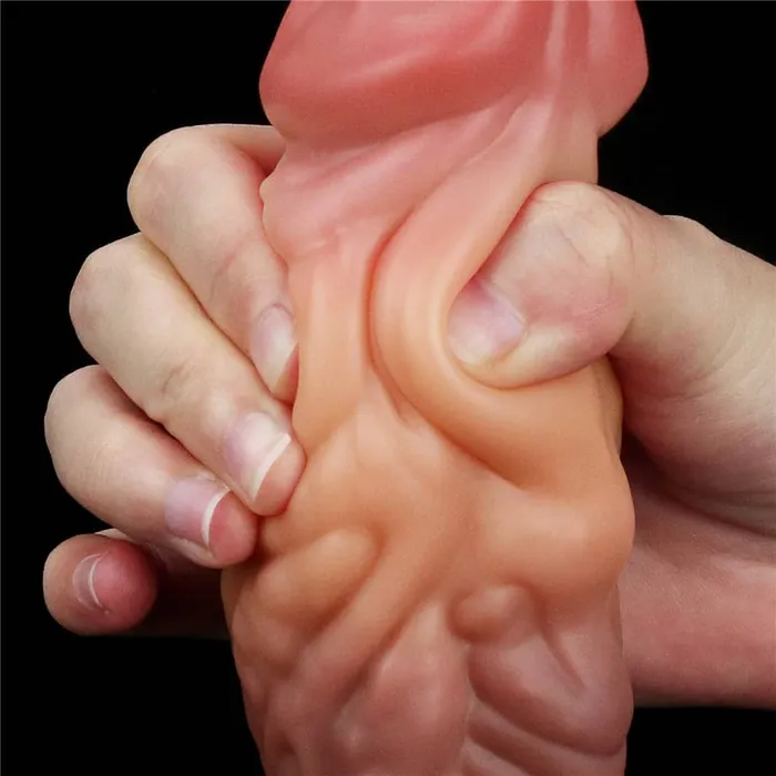 7 Silicone Realistic Tongue Dildo Prostate Massager Anal Toy LOVETOY Anal