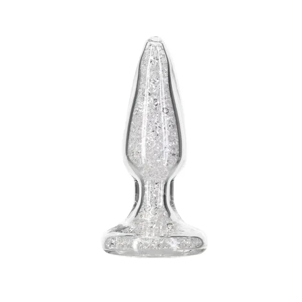 Anal Pillow Talk Fancy Luxurious Glass Anal Plug Pillow Talk