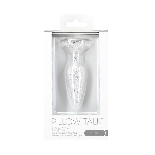 Anal Pillow Talk Fancy Luxurious Glass Anal Plug Pillow Talk