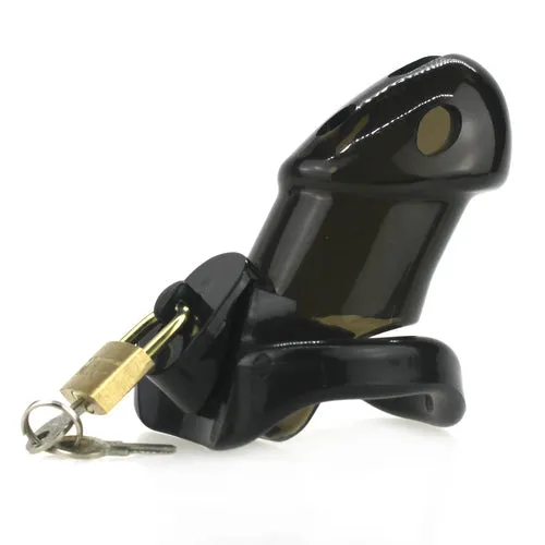 AotoWholesale China Everyday Sexy Locking Chastity Device Black Anal