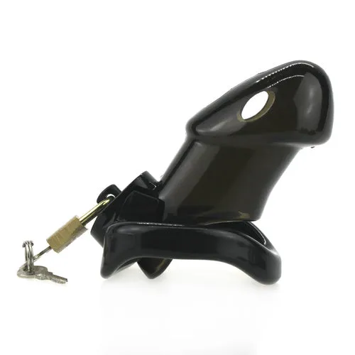 AotoWholesale China Everyday Sexy Locking Chastity Device Black Anal