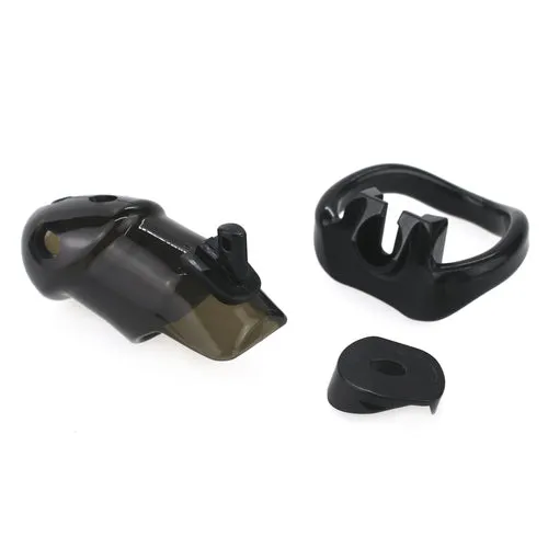 AotoWholesale China Everyday Sexy Locking Chastity Device Black Anal