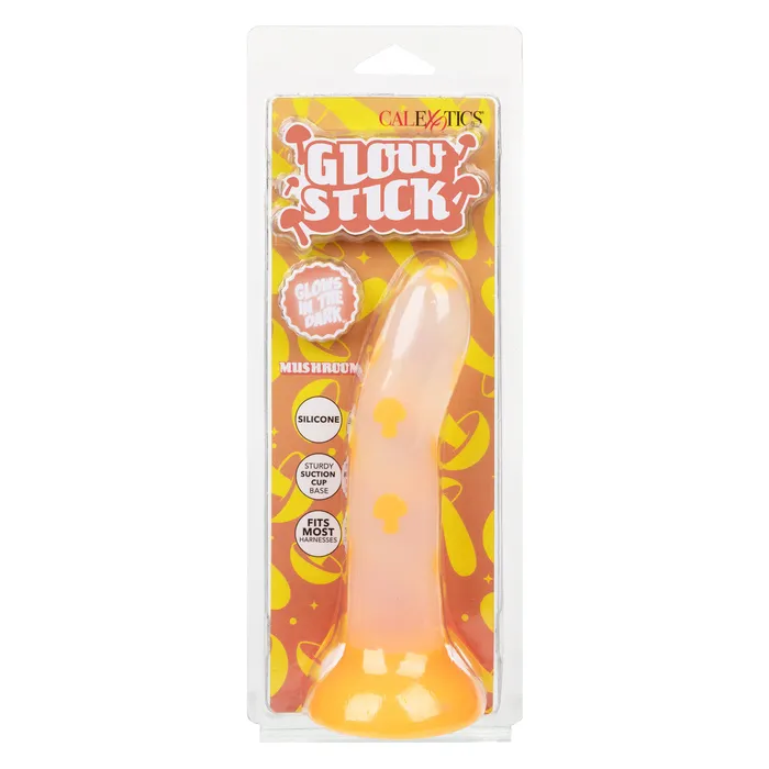 CalExotics Dildos Glow Stick Mushroom Silicone Dildo CalExotics Dildos Glow Stick Mushroom Silicone Dildo