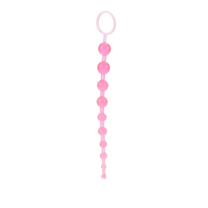 CalExotics X10 Anal Beads Pink Anal