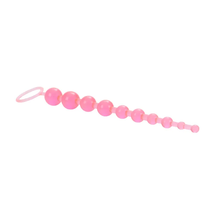 CalExotics X10 Anal Beads Pink Anal
