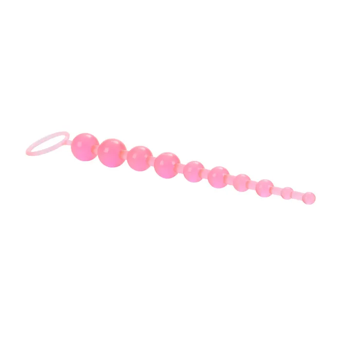 CalExotics X10 Anal Beads Pink Anal