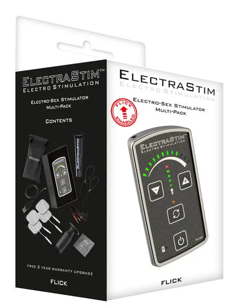 Calvista Vibrators ElectraStim Flick Stimulator MultiPack
