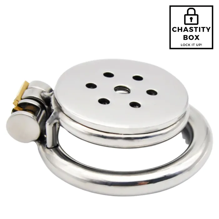 Chastitydirect Male Sex Toys Metal Nub Stainless Steel Chastity Cage