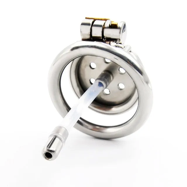 Chastitydirect Male Sex Toys Metal Nub Stainless Steel Chastity Cage