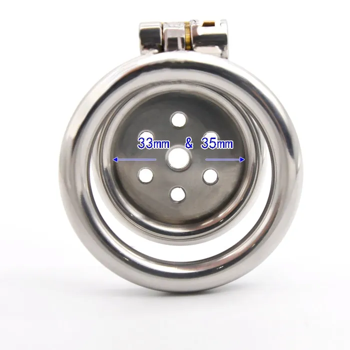 Chastitydirect Male Sex Toys Metal Nub Stainless Steel Chastity Cage