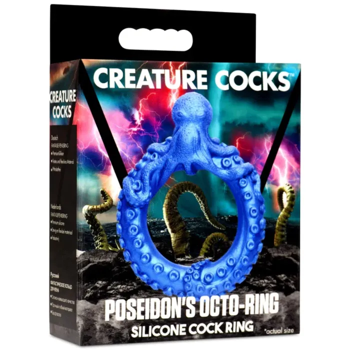 Creature Cocks Poseidon OctoRing Silicone Cock Ring Creature Cocks Male Sex Toys