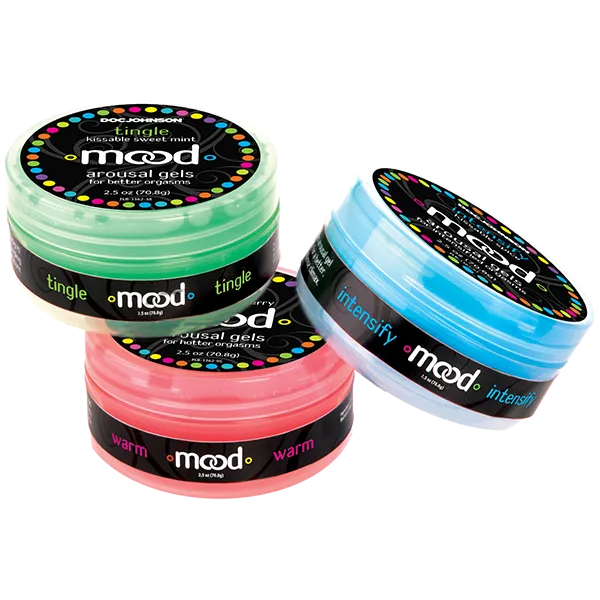 Doc Johnson Enhancers Mood Arousal Gels 3 Pack