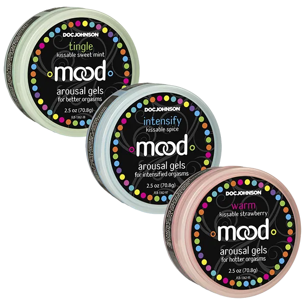 Doc Johnson Enhancers Mood Arousal Gels 3 Pack