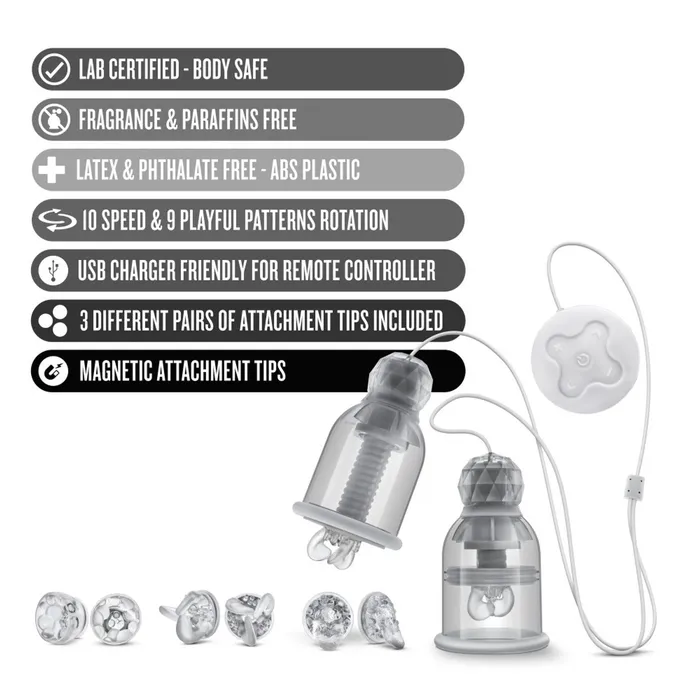 Female Sex Toys Temptasia Titillator Nipple Stimulator Blush