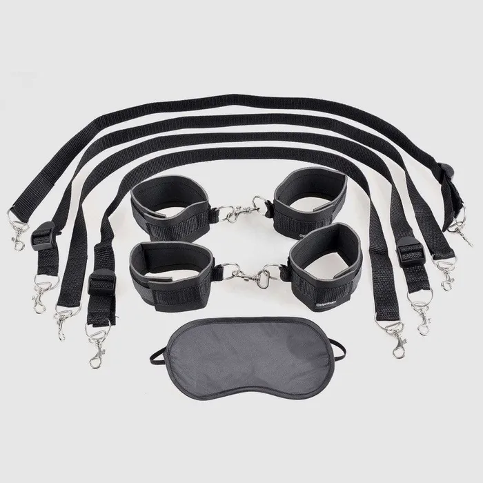 Fetish Fantasy Series Cuff Tether Set Black Fetish Fantasy Anal Fetish Fantasy Series Cuff Tether Set Black Fetish Fantasy Anal