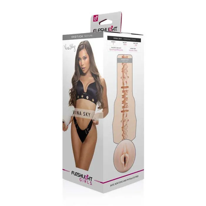 Fleshlight Male Sex Toys Fleshlight Girls Vina Sky Exotica Texture Signature Vagina Fleshlight Male Sex Toys Fleshlight Girls Vina Sky Exotica Texture Signature Vagina