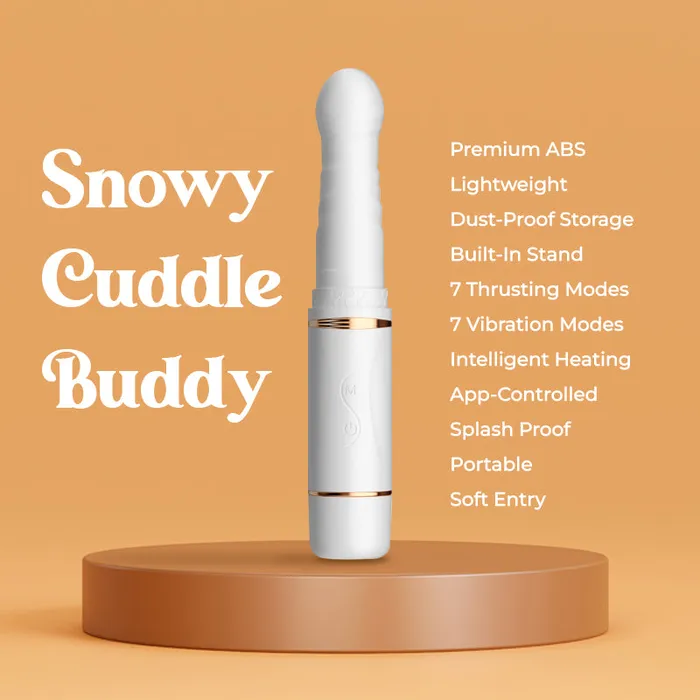 FRISKY BUSINESS SG Female Sex Toys Snowy Cuddle Buddy Mini Sex Machine