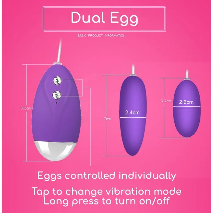 FRISKY BUSINESS SG Fun Wired Egg Vibrator Female Sex Toys