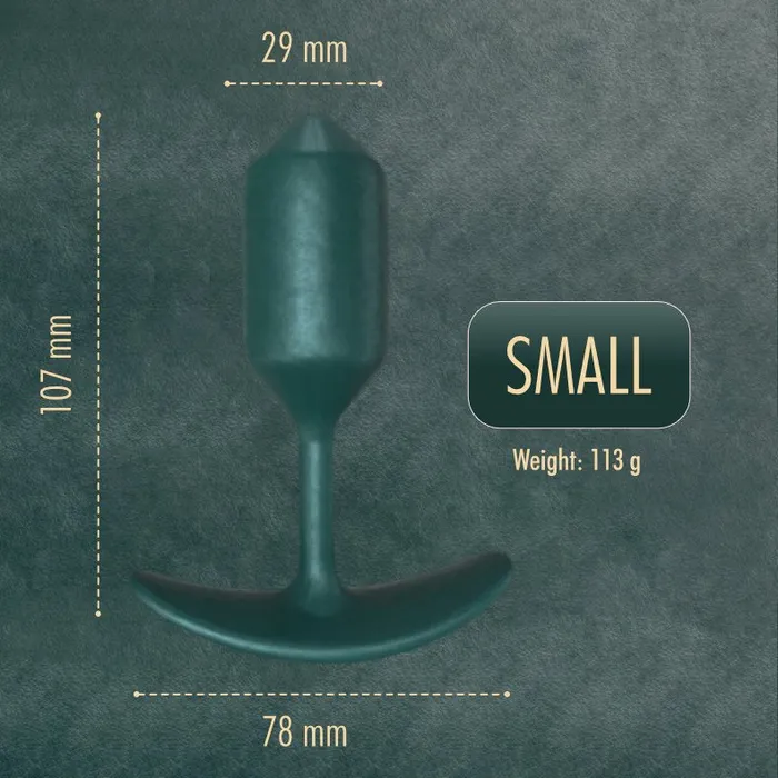 FRISKY BUSINESS SG Male Sex Toys Bootylicious Weighted Silicone Anal Plug