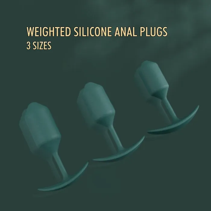 FRISKY BUSINESS SG Male Sex Toys Bootylicious Weighted Silicone Anal Plug