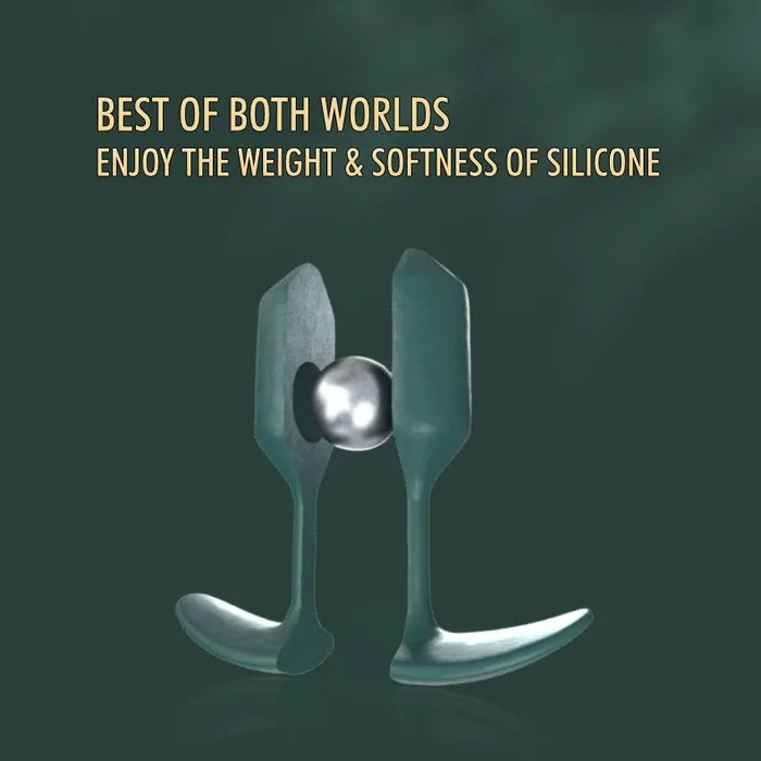 FRISKY BUSINESS SG Male Sex Toys Bootylicious Weighted Silicone Anal Plug